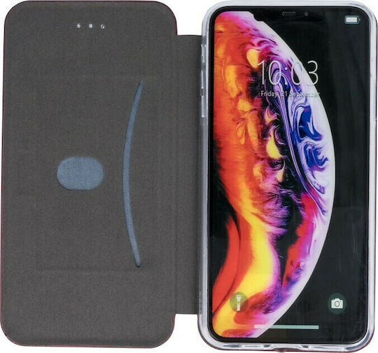 Forcell Book Δερματίνης Γκρι (Huawei P30 Lite)