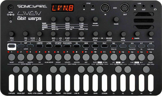 Sonicware LIVEN 8bit Warps Synthesizer