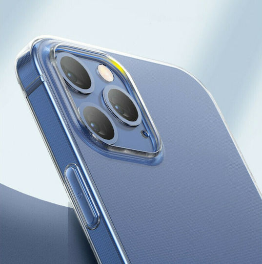 Baseus Simple Series Umschlag Rückseite Silikon Transparent (iPhone 12 Pro Max)