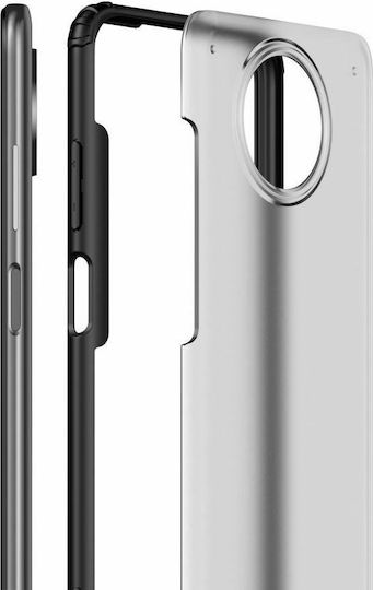 Tech-Protect Hybrid shell Back Cover Σιλικόνης Μαύρο (Redmi Note 9T)