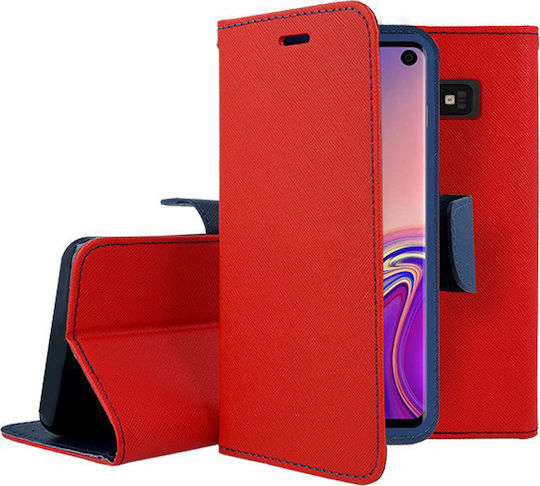 iSelf Fancy Wallet Synthetic Leather Red (Galaxy S10e) BFSAMS10LR