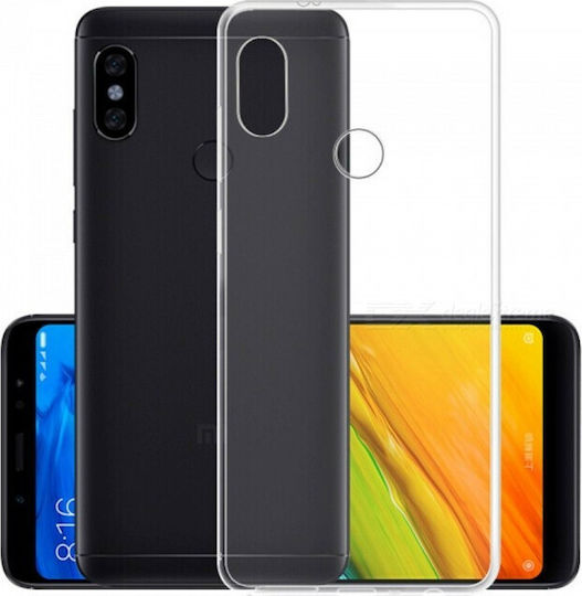 Roar Colorful Jelly Задна корица Силикон Прозрачен (Redmi Note 5)