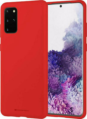 Mercury Soft Feeling Silicone Back Cover Red (Galaxy S20)