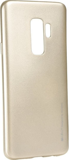 Mercury iJelly Back Cover Σιλικόνης Χρυσό (Galaxy S9+)