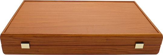 Manopoulos Mahogany cu măslin Lucrat manual Table Lemn cu Piese 48x48cm