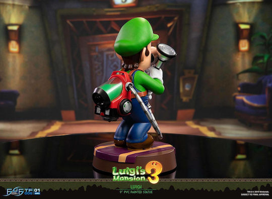 First 4 Figures Luigi's Mansion 3 Sammelbare Figur Luigi Figur 23cm