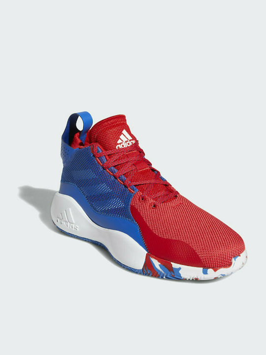 D Rose 773 2020 Ψηλά Μπασκετικά Παπούτσια Blue / Red / White