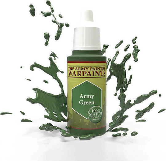 The Army Painter Warpaints Model Making Paint Green 18ml WP1110