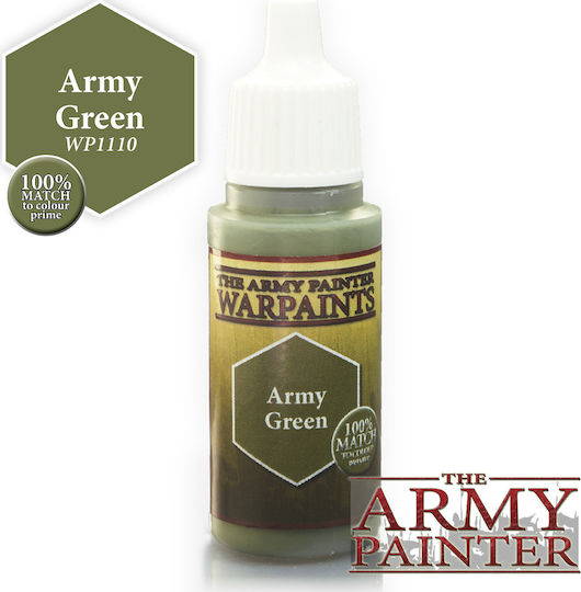 The Army Painter Warpaints Model Making Paint Green 18ml WP1110