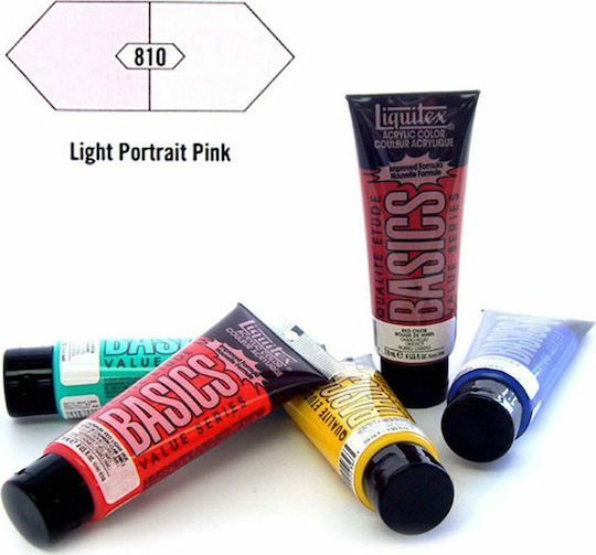 Liquitex Acrylic Color Basics Ακρυλικό Χρώμα Ζωγραφικής Ροζ 118ml