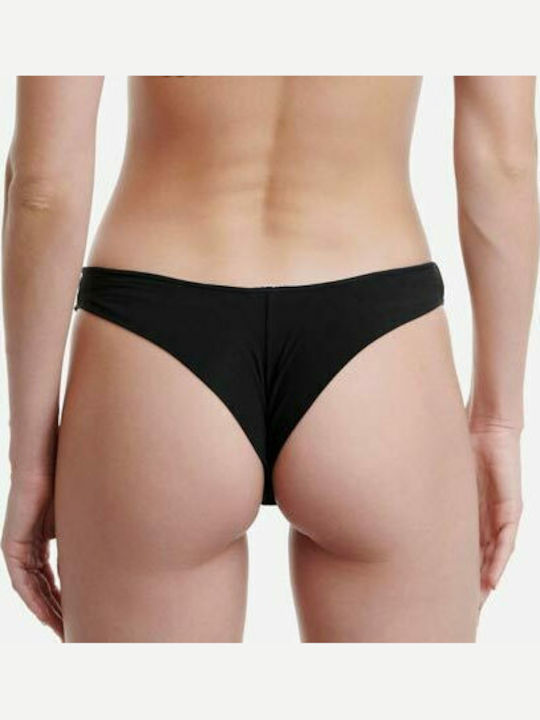 Rio Bamboo Damen Slip 2Pack Schwarz