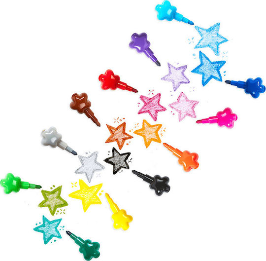 Ooly Stack Of Stars Drawing Markers 15mm Thin Set 12pcs