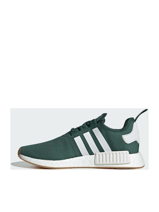 NMD_R1 Sneakers Collegiate Green / Cloud White / Gum