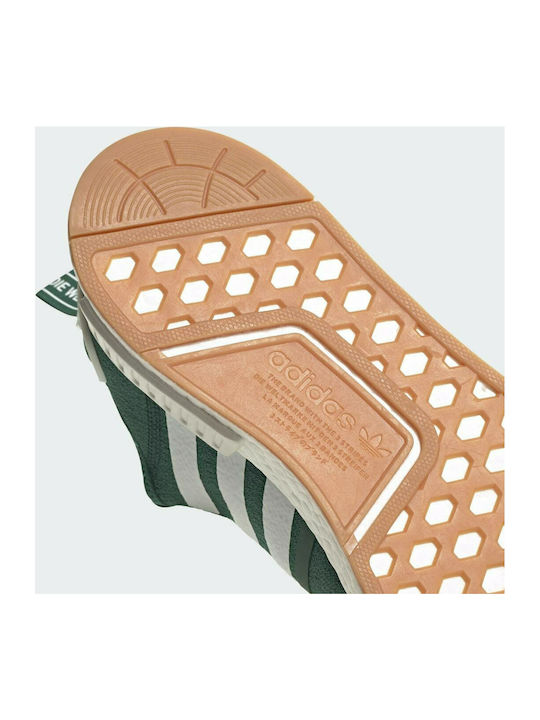 NMD_R1 Sneakers Collegiate Green / Cloud White / Gum