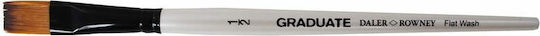 Daler Rowney Graduate Πινέλο Συνθετικό Πλακέ Νο 1/2