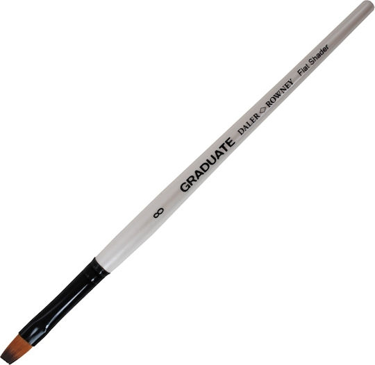 Daler Rowney Graduate Flat Shader Πινέλο Συνθετικό Πλακέ No 8