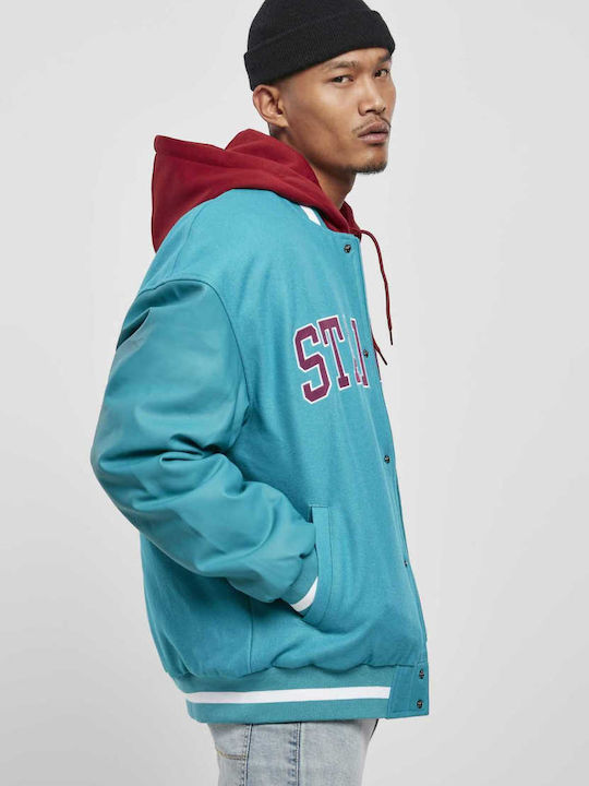ST055 Jacke Bomber Türkis