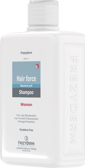 Frezyderm Hair Force Women Σαμπουάν κατά της Τριχόπτωσης για Όλους τους Τύπους Μαλλιών 200ml