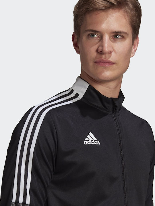 Tiro 21 Herren-Trainingsjacke Schwarz