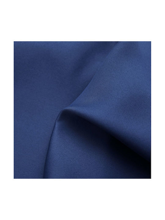 vidaXL Curtain Blackout with Grommet Blue 140x225cm