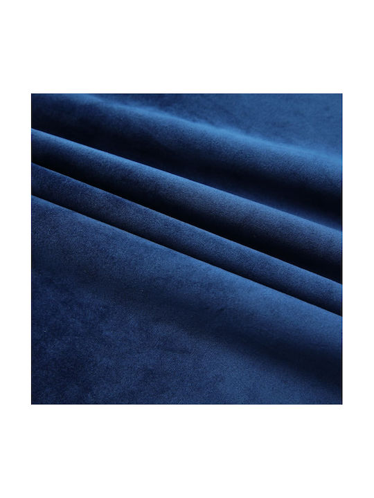 vidaXL Curtain Blackout with Pencil Pleat Blue 290x245cm