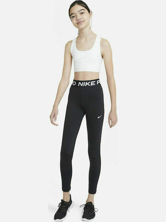 Детски Клин Дълъг Dri-Fit Черен Pro