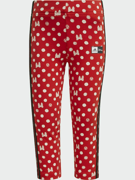 Kids Legging Sports Long Red Disney