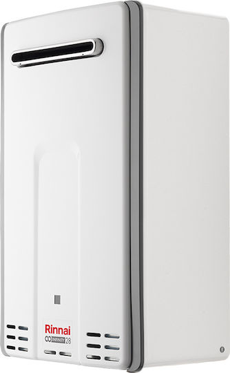 Rinnai Infinity 28e Wall Mounted Natural Gas Instant Water Heater for Central Installation 52kW