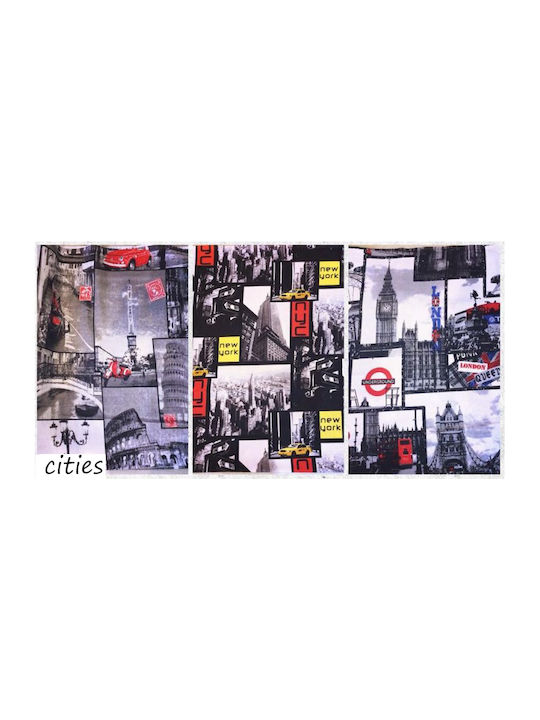 Sunshine Τραπεζομάντηλο Cities New York 140x180εκ.