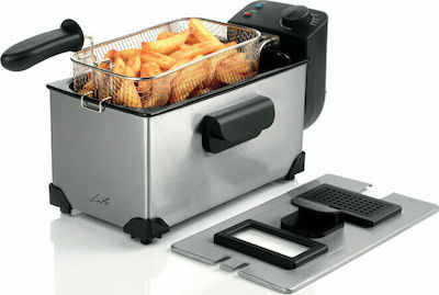 Life DFR-100 Oil Fryer 3lt Silver