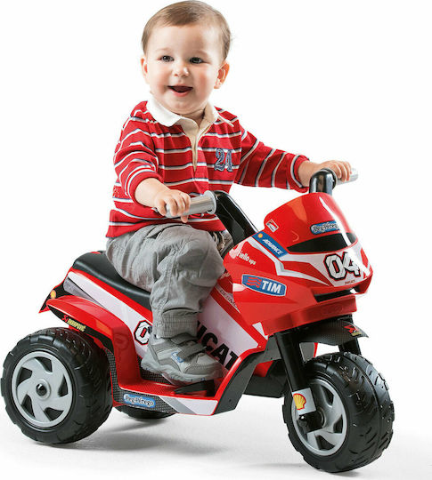 Kids Motorbike Inspired Mini Ducati Evo Electric 6 Volt Red