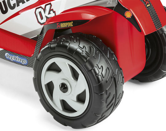 Kids Motorbike Inspired Mini Ducati Evo Electric 6 Volt Red