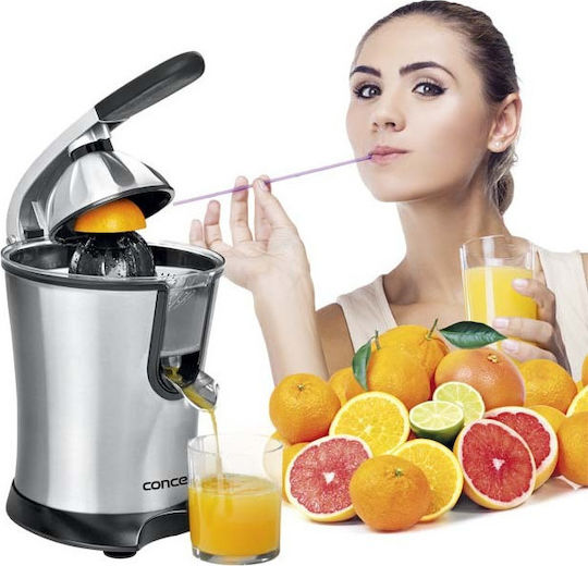 Concept CE-3520 Electric Juicer 160W with 750ml Capacity Inox Gray