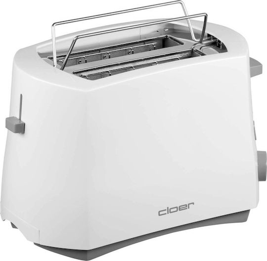 Cloer 331 Φρυγανιέρα 2 Θέσεων 825W Λευκή