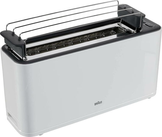 Braun HT3110 Тостер Двуместна 1000W Бяла