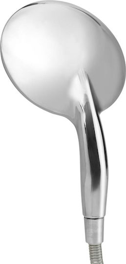 vidaXL Τηλέφωνο Ντουζ με Σπιράλ Chrome