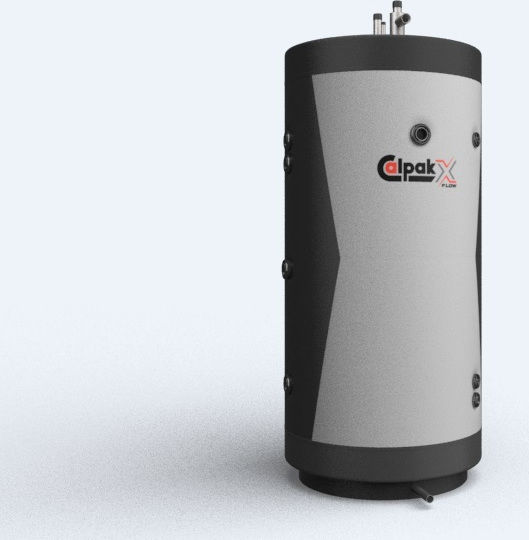 Calpak Flow Ultratank 1.5 DT1/500 Boiler Λεβητοστασίου Glass 500lt με έναν Εναλλάκτη για Αντλίες Θερμότητας