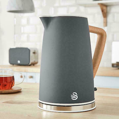 Swan SK14610GRYN Kettle 1.7lt 3000W Gray