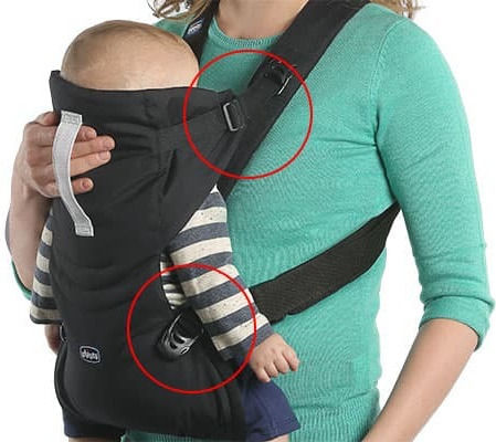 Chicco Classic Carrier Easy Fit Navy with Maximum Weight 9kg