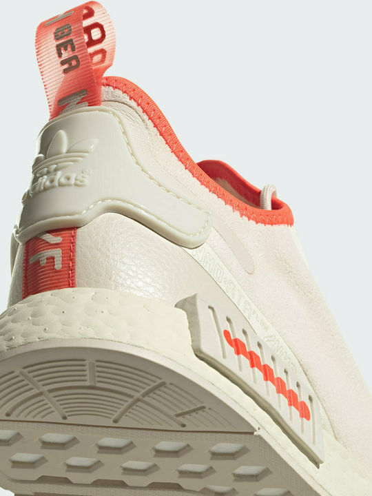 NMD_R1 Spectoo Sneakers Halo Ivory / Lush Red / Cream White
