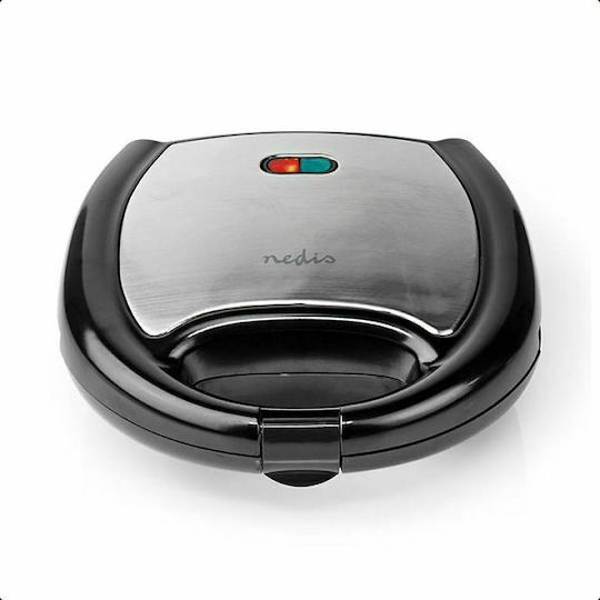 Nedis Βαφλιέρα για Τετράγωνες Βάφλες 2 Θέσεων 750W