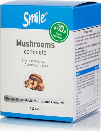 AM Health Smile Mushrooms Complete 120 κάψουλες
