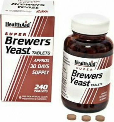 Health Aid Brewers Yeast 240 ταμπλέτες