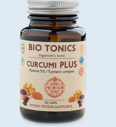 Bio Tonics Curcumi Plus 300mg 30 κάψουλες