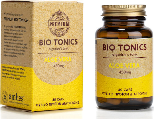 Bio Tonics Aloe Vera 450mg 40 κάψουλες