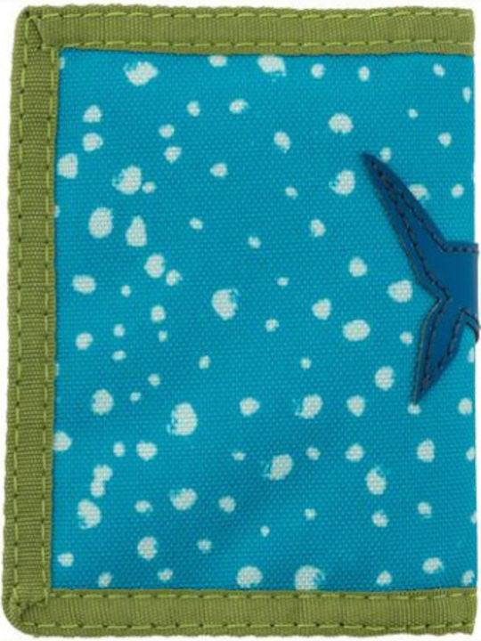 Stephen Joseph Shark Kids Wallet with Coins with Velcro Blue