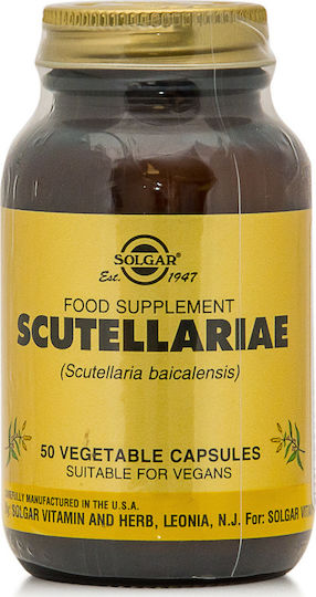 Solgar Scutellariae 50 φυτικές κάψουλες