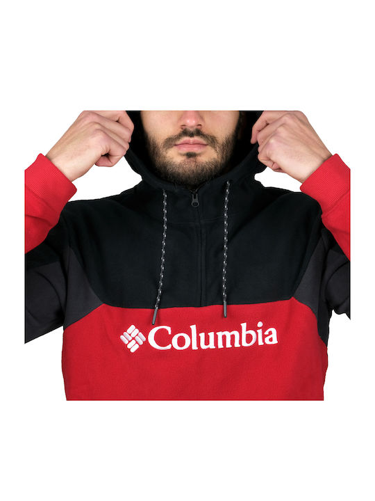 Pulover bărbați cu glugă și buzunare Multicolor