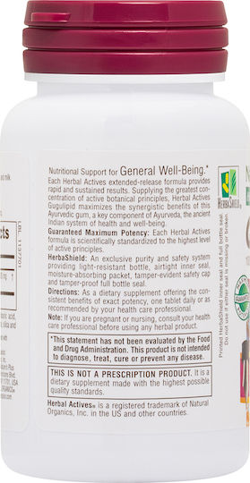 Nature's Plus Gugulipid 1000mg 30 ταμπλέτες