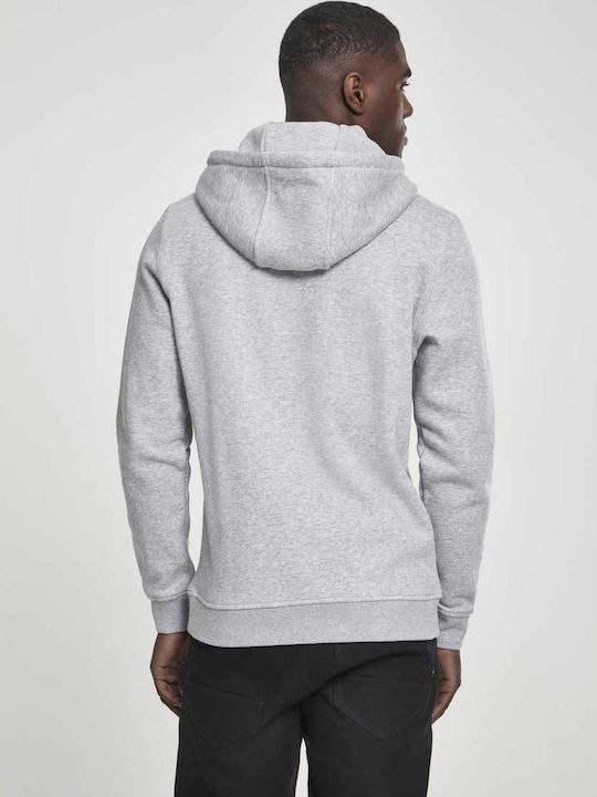 Mister Tee MT269 Men's Sweatshirt with Hood & Pockets Heather Grey